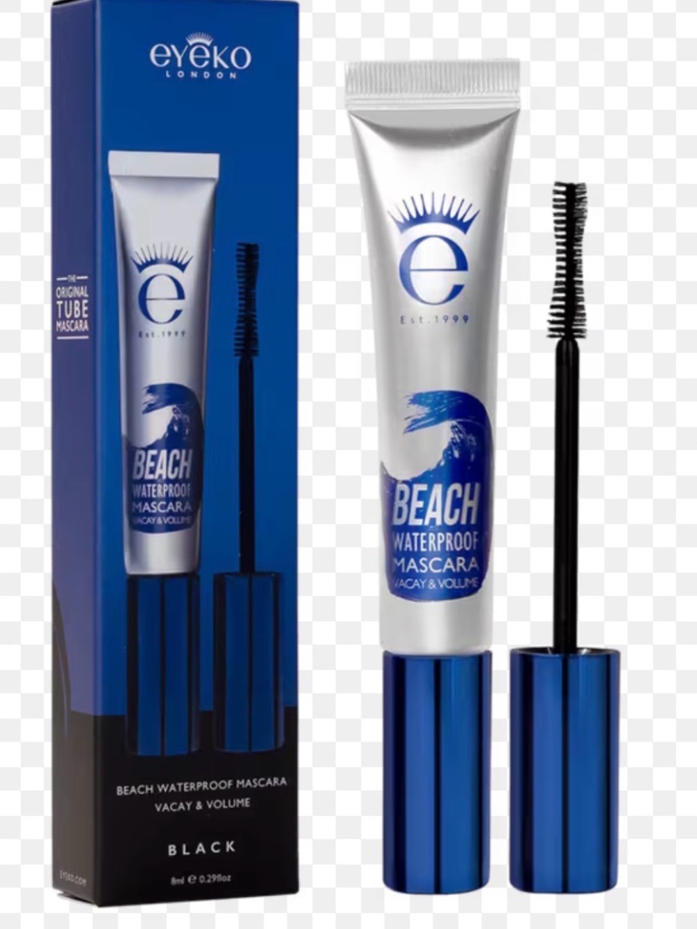 Eyeko Beach Waterproof Mascara Black Volume Liquid 8 ml 0.29 fl oz